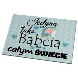 Magnes na lodówkę dla BABCI Jedyna taka na całym świecie